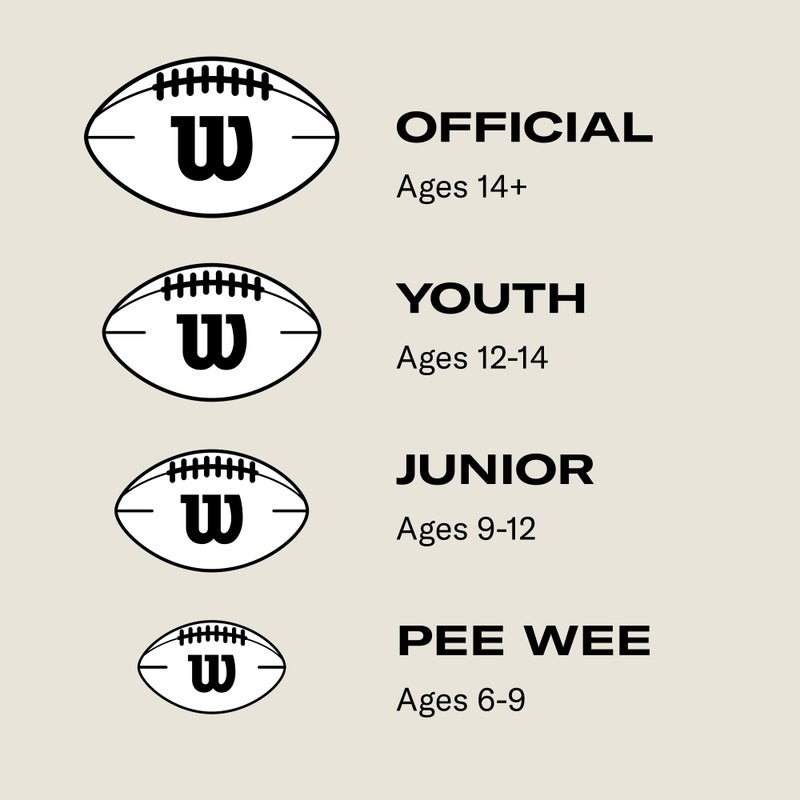 Wilson NFL Super Grip Composite Football - Junior Size, Black/Gold - Image 5